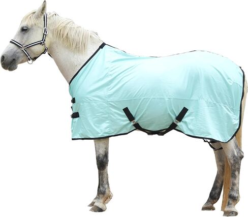 Horse Mesh Fly Sheet Standard Neck Summer Rug Green 78" in Saudi Arabia