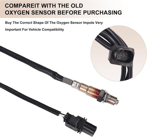Oxygen O2 Sensor Upstream Fits for BMW X3 X5 Z4 128i 135i 323i 325xi 328i 330i 335is 525i 528i 530i, Replace 234-5139, 0258017098, 11787558055, 11787557756 in Saudi Arabia