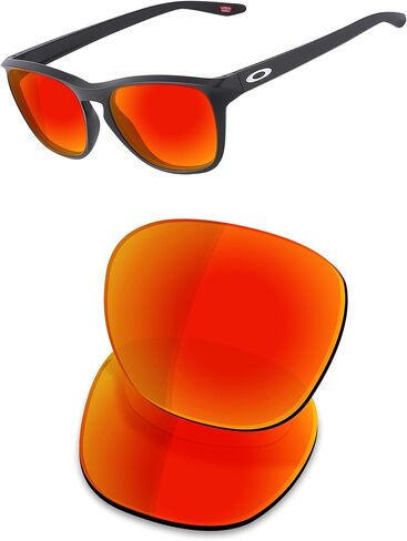 عدسات بديلة من OSharp لنظارات Oakley Manorburn OO9479-56mm الشمسية - مستقطبة عالية الدقة، معكوسة، حماية من الأشعة فوق البنفسجية in Kuwait