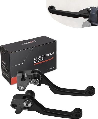 JFG RACING Dirt Bike Clutch Lever,Motorcycle Billet Pivot Foldable Clutch Brake Lever for CR80R 98-07/CR85R 98-07/CRF150R 07-25/CR125R 92-03/CR250R 92-03/CRF450R 02-03/XR650R 00-06 - Black in Saudi Arabia