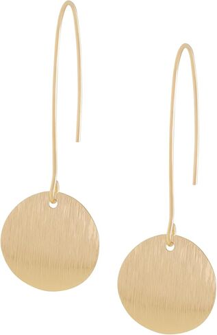 MINACHI Vintage Gold Plated Disc Dangle Drop Earrings, Vintage Boho Statement Jewelry Gift for Women in Saudi Arabia