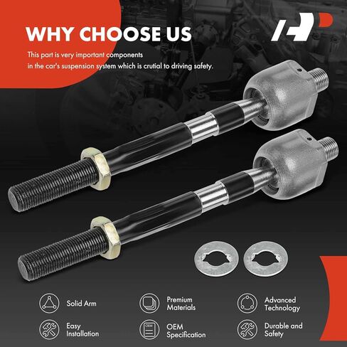 A-Premium 2 x Front Inner Tie Rod Ends Compatible with Hyundai Veracruz 2007-2012 in Saudi Arabia