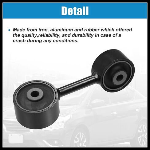 Front Right Car Engine Motor Mount Replacement for Toyota Camry DX LE XLE|4 Cyl 2.2L 1992-1996 No.12363-74120 Black Durable Material in Saudi Arabia