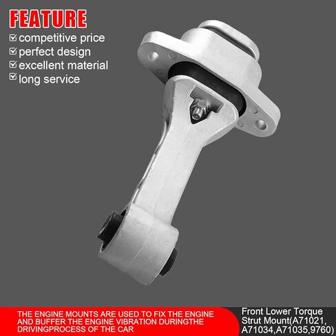 3 Pcs Engine Motor & Transmission Mount Compatible with 2010-2013 for Hyundai Tucson&2011-2013 for Kia Sportage 2.0L 2.4L AUTO OE: A71048 A71021 A71009 in Kuwait