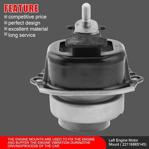 2Pcs Left & Right Engine Motor Compatible with BMW E70 F15 E71 F16 X5 X6 2007-2019 Replace 22116780260,22116778192,22116865146 in Kuwait