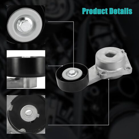 38274 Belt Tensioner Assembly with Pulley For F-150 F-250 Super Duty F-350 Super Duty Explorer Expedition Mustang E-150 Econoline,For Lincoln Navigator Mark LT,For Mercury Mountaineer in Saudi Arabia