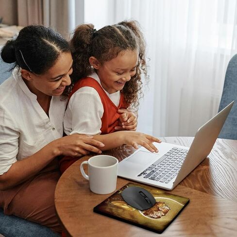 3dRose LLC 8 X 8 X 0.25 Inches Mouse Pad Mucha Luna (mp_171469_1) in Kuwait