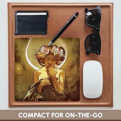 3dRose LLC 8 X 8 X 0.25 Inches Mouse Pad Mucha Luna (mp_171469_1) in Kuwait