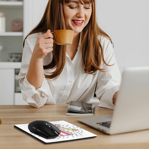 3dRose LLC 8 X 8 X 0.25 Inches Mouse Pad Mucha Luna (mp_171469_1) in Kuwait