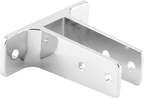 Sentry Supply 650-8372 2 Ear Urinal Wall Bracket, for Panel Size 3/4 In., Chrome Plated Zamak (Single Pack) in Saudi Arabia