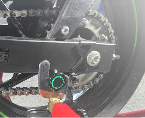 بكرات Swingarm 8 مم مناسبة لـ NINJA ZX-6R - 2023 2024 2025 حامل الإطار الخلفي NINJA ZX 6R بكرات Swingarm الإطار المتزلجون 2023 ZX6R ملحق 2024 ZX6R ملحقات 2025 ZX-6R بكرة RD in Kuwait
