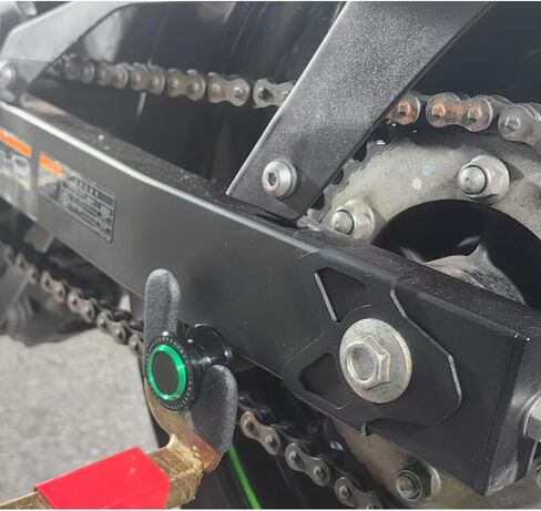 بكرات Swingarm 8 مم مناسبة لـ NINJA ZX-6R - 2023 2024 2025 حامل الإطار الخلفي NINJA ZX 6R بكرات Swingarm الإطار المتزلجون 2023 ZX6R ملحق 2024 ZX6R ملحقات 2025 ZX-6R بكرة RD in Kuwait