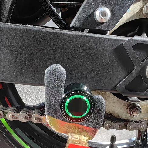 بكرات Swingarm 8 مم مناسبة لـ NINJA ZX-6R - 2023 2024 2025 حامل الإطار الخلفي NINJA ZX 6R بكرات Swingarm الإطار المتزلجون 2023 ZX6R ملحق 2024 ZX6R ملحقات 2025 ZX-6R بكرة RD in Kuwait