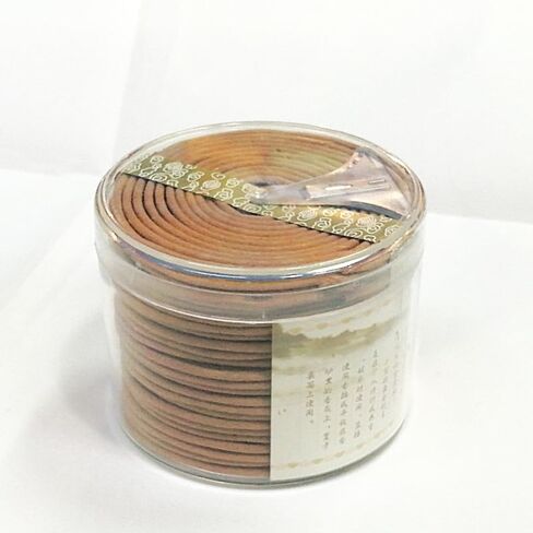 Ciieeo Natural Sandalwood Spiral Incense Coils with Holder for Aromatherapy Yoga Meditation Home Fresh Air Enhancement 2.55In in Saudi Arabia