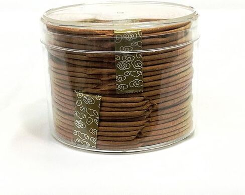 Ciieeo Natural Sandalwood Spiral Incense Coils with Holder for Aromatherapy Yoga Meditation Home Fresh Air Enhancement 2.55In in Saudi Arabia