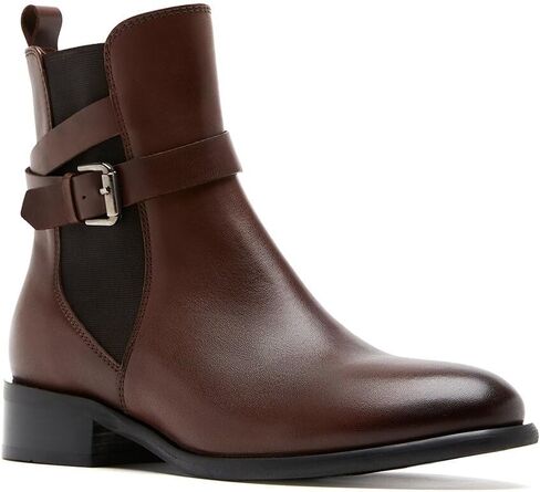 La Canadienne Aiden Leather Bootie, 8, Brown in Saudi Arabia