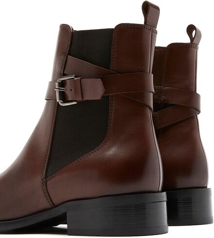La Canadienne Aiden Leather Bootie, 8, Brown in Saudi Arabia