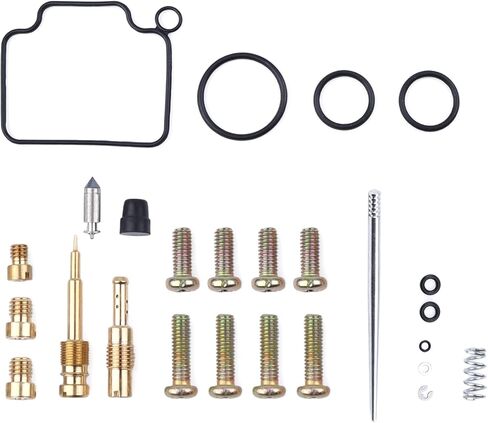 Carburetor Carb Repair Rebuild Kit, Compatible with Honda Foreman Rubicon 500 TRX500FA/FGA 2001 2002 2003 2004 Replace S-46130 in Kuwait