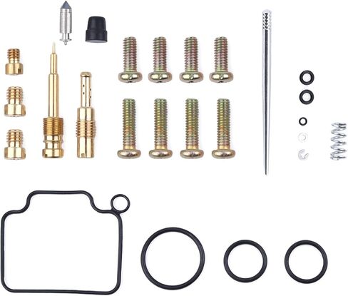 Carburetor Carb Repair Rebuild Kit, Compatible with Honda Foreman Rubicon 500 TRX500FA/FGA 2001 2002 2003 2004 Replace S-46130 in Kuwait