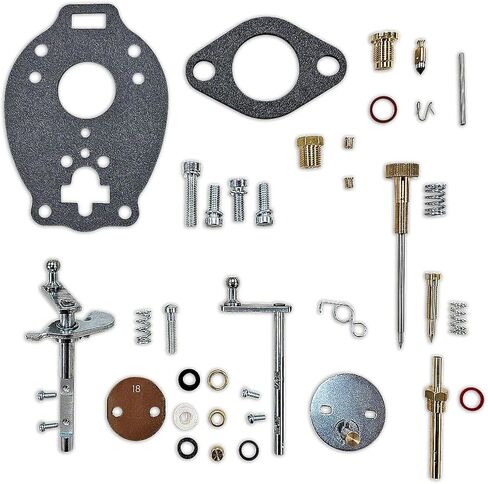 طقم إصلاح المكربن ​​الفاخر يناسب Ford 601 611 621 631 641 651 661 671 681 2000 2031 2111 2120 2121 2131 جرار (لمكربن ​​Marvel Schebler TSX765) in Kuwait