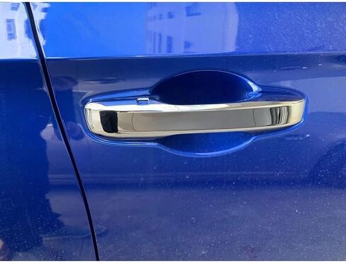 Overlays Chrome 4 Door Handle Cover Compatible with Honda 2022-2024 Civic / 2023 2024 CR-V / 2023-2024 Accord with 2 Smart Keyhole in Kuwait