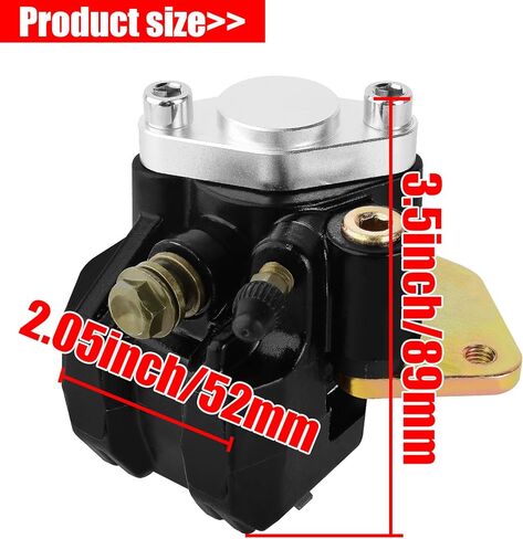 YFM350 Rear Brake Caliper Compatible with Yamaha Warrior 350 Wolverine Banshee YFZ350 Blaster YFS200 Raptor 125 250 660R YFM125 YFM250 YFM660 YFM660R Suzuki Quadsport Quadrunner 230 LT230 ATV in Saudi Arabia
