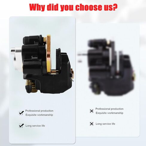 YFM350 Rear Brake Caliper Compatible with Yamaha Warrior 350 Wolverine Banshee YFZ350 Blaster YFS200 Raptor 125 250 660R YFM125 YFM250 YFM660 YFM660R Suzuki Quadsport Quadrunner 230 LT230 ATV in Saudi Arabia