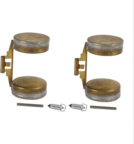 Bruce & Shark 2PCS Carburetor Float Set Replacement fits for Honda CL100 Scrambler 1970-1973, SL125 Motosport 125 1971-1973, XL175 1973-1978 in Saudi Arabia