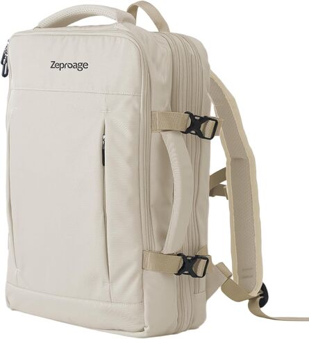 Travel Backpack, Expandable Large Capacity Business Work, Water Repellent Carry On Daypack with USB Charging Port, Fit 17 Inch Laptop, Bag for Men and Women,Mint Green in Saudi Arabia