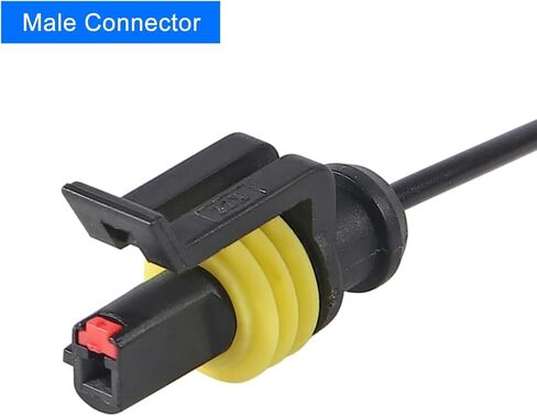 10 Kit 1 Pin Connector,Way Car Waterproof Electrical Connector,1 pin Plug Auto Electrical Wire Connectors with Wire 16 AWG Marine for Car, Truck, Boat, and Other Wire Connections in Saudi Arabia