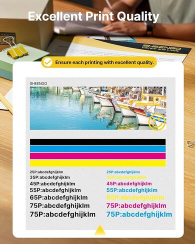 950XL 951XL Ink Cartridges Combo Pack Compatible for HP 950 951 Ink Cartridges Combo Pack for HP OfficeJet Pro 8600 8610 8630 8620 8615 8625 8100 276DW 251DW Printer(4 Pack Black Cyan Magenta Yellow) in Kuwait