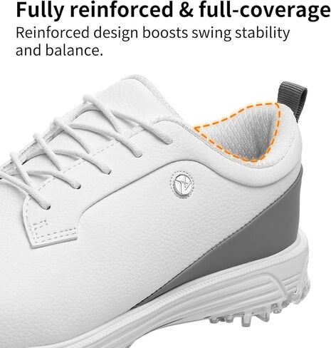 Men's Waterproof Golf Shoes–Spikeless Non-Slip Athletic Golf Sneakers with High-Traction Sole, Lightweight Professional Outdoor Walking Shoes in Saudi Arabia