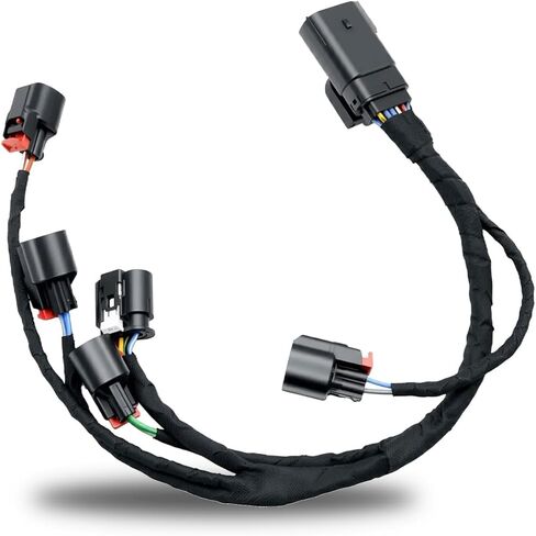 Fuel Injector Right Rail Wiring Harness Connector Compatible With Cadillac Chevrolet Chevy GMC 2014-2023 5.3L 6.0L 6.2L 6.6L V8 Engine Replace for 12707877 12623128 12656013 in Kuwait