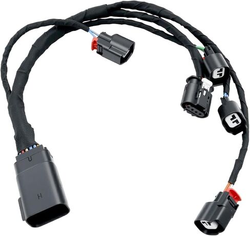 Fuel Injector Right Rail Wiring Harness Connector Compatible With Cadillac Chevrolet Chevy GMC 2014-2023 5.3L 6.0L 6.2L 6.6L V8 Engine Replace for 12707877 12623128 12656013 in Kuwait