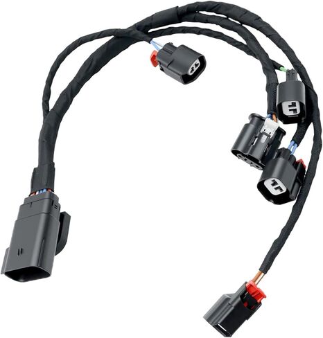 Fuel Injector Right Rail Wiring Harness Connector Compatible With Cadillac Chevrolet Chevy GMC 2014-2023 5.3L 6.0L 6.2L 6.6L V8 Engine Replace for 12707877 12623128 12656013 in Kuwait