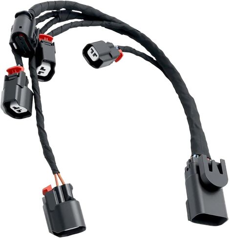 Fuel Injector Right Rail Wiring Harness Connector Compatible With Cadillac Chevrolet Chevy GMC 2014-2023 5.3L 6.0L 6.2L 6.6L V8 Engine Replace for 12707877 12623128 12656013 in Kuwait