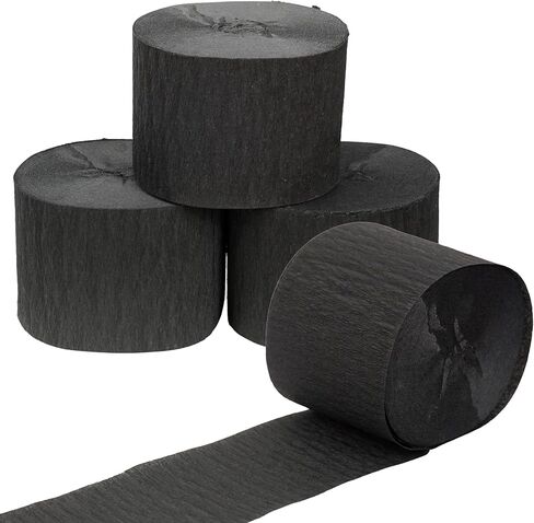 8 Rolls Crepe Paper Streamers, 8 Color Streamers 656 Ft, Rainbow Party Decorations, Streamers for Party Decorations, Birthday Decorations, Baby Shower, Wedding (1.8 in x 82 ft/Roll) in Saudi Arabia
