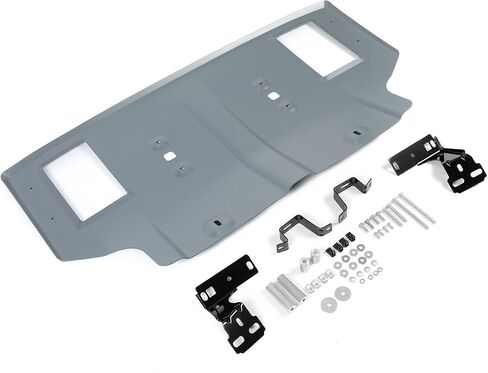 لوحة انزلاقية متوافقة مع 2007-2013 Toyota Tundra، 2008-2012 Toyota Sequoia، 2013-2022 Toyota Sequoia Engine Splash Shield غطاء بديل من الألومنيوم لـ PT21234071 رمادي in Saudi Arabia