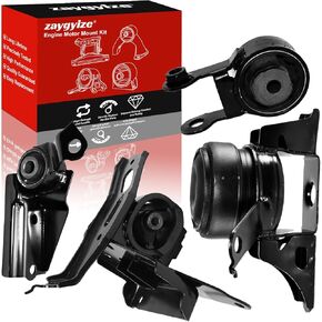 4Pcs Engine Motor & Transmission Mount Kit Compatible with Toyota Yaris 2006-2011 & 2015-2017 1.5L, Replace# A4254 A62087 A62044 A4237 in Kuwait