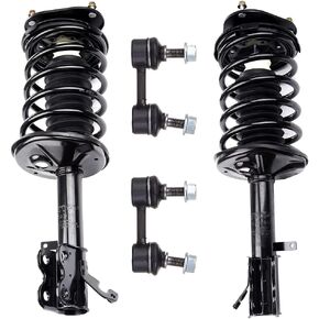 Front shocks and struts Kit for 1993-2002 for Toyota for Corolla,2Pcs Stabilizer Bar Link Kit Replaces 271952 Shock Absorbers Complete Assembly Suspension Kit in Kuwait