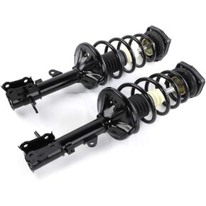 زوج خلفي كامل من الدعامات مجموعة نوابض لولبية متوافقة مع 2000 2001 2002 2003 2004 2005 2006 Hyundai Elantra ممتص الصدمات 171406 171407 in Kuwait