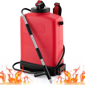 Xuhal 5.28 Gallon Backpack Water Fire Extinguisher, Refillable Manual Sprayer for Home, Warehouse & Emergency Fire Control(Red) in Kuwait