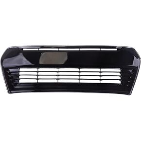 Perfit Liner New Replacement Parts Front Chrome Black Bumper Grille Grill Compatible for 2014-2016 Toyota Corolla S Fits TO1036150 5310202210 in Kuwait