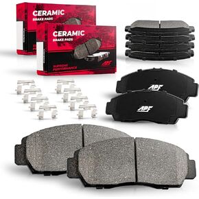 APF Front and Rear Pads Compatible for 2009-2017 Nissan Maxima Ceramic Carbon Fiber Brake Pads | OEM Fitment | Low Noise | Dust Free | 10YR WTY | 8 Brake Pads in Kuwait