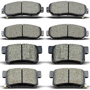 Front Rear Ceramic Brake Pads 8 Pieces Set fit for 2007-2011 Honda CR-V All Models,for 2012-2016 Honda CR-V AWD in Kuwait