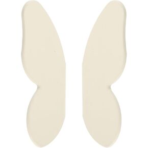 PRETYZOOM Butterfly Decorative Drawer Pulls Cabinet Knobs for Room Furniture, Small Beige Butterfly Dresser Handles with 32mm Hole Spacing, 1 Pair for Wardrobe, Cabinet, and Shoe Storage in Saudi Arabia