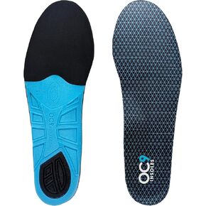 نعال داخلية مبطنة بطول كامل OC9، وسادة قدم ميكانيكية حيوية، وسادة كعب جل، دعم قوس القدم لراحة طوال اليوم وتخفيف تعب القدم (الرجال 14-15) in Kuwait