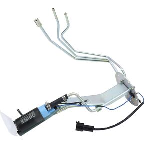 Complete Fuel Pump Hanger Assembly with Pump & Sending Unit Replacement for Toyota Pickup 1989-1995 – Direct Fit OE 23206-35101, 3-Line Round Connector (Includes Fuel Pump) in Kuwait