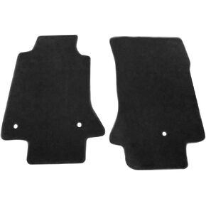 FREEMOTOR802® Nylon Car Floor Mats Carpets Liner, Fits 2005-2013 Chevrolet Corvette C6, Factory Fitment Auto Interior Accessories Replacement Non-Slip, Black W/ C6 Logo 2PCS in Kuwait