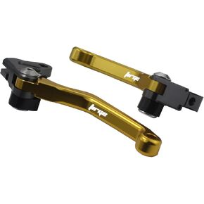 CNC Motorcycle Billet Foldable Pivot Clutch Brake Lever Handle for RM125 RM250 RM 125 250 1996 1997 1998 1999 2000 2001 2002 2003 (L60r06) in Kuwait